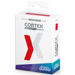 Ultimate Guard Standard Cortex Red Card Sleeves (100ct)